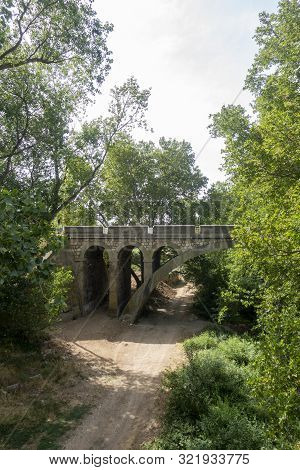 The August Road As It Passes Through The Senia