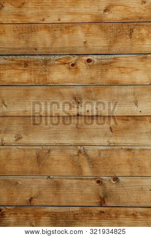 Old Light Wooden Shabby Boards. Light Yellow Tint