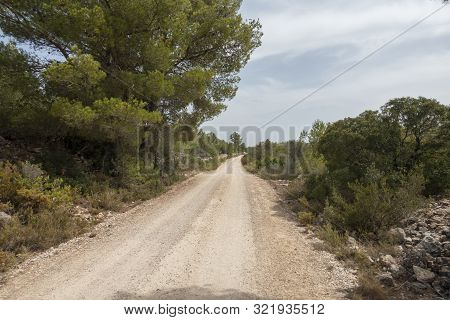 The August Road As It Passes Through The Senia