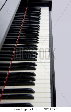 Klávesnice klavíru