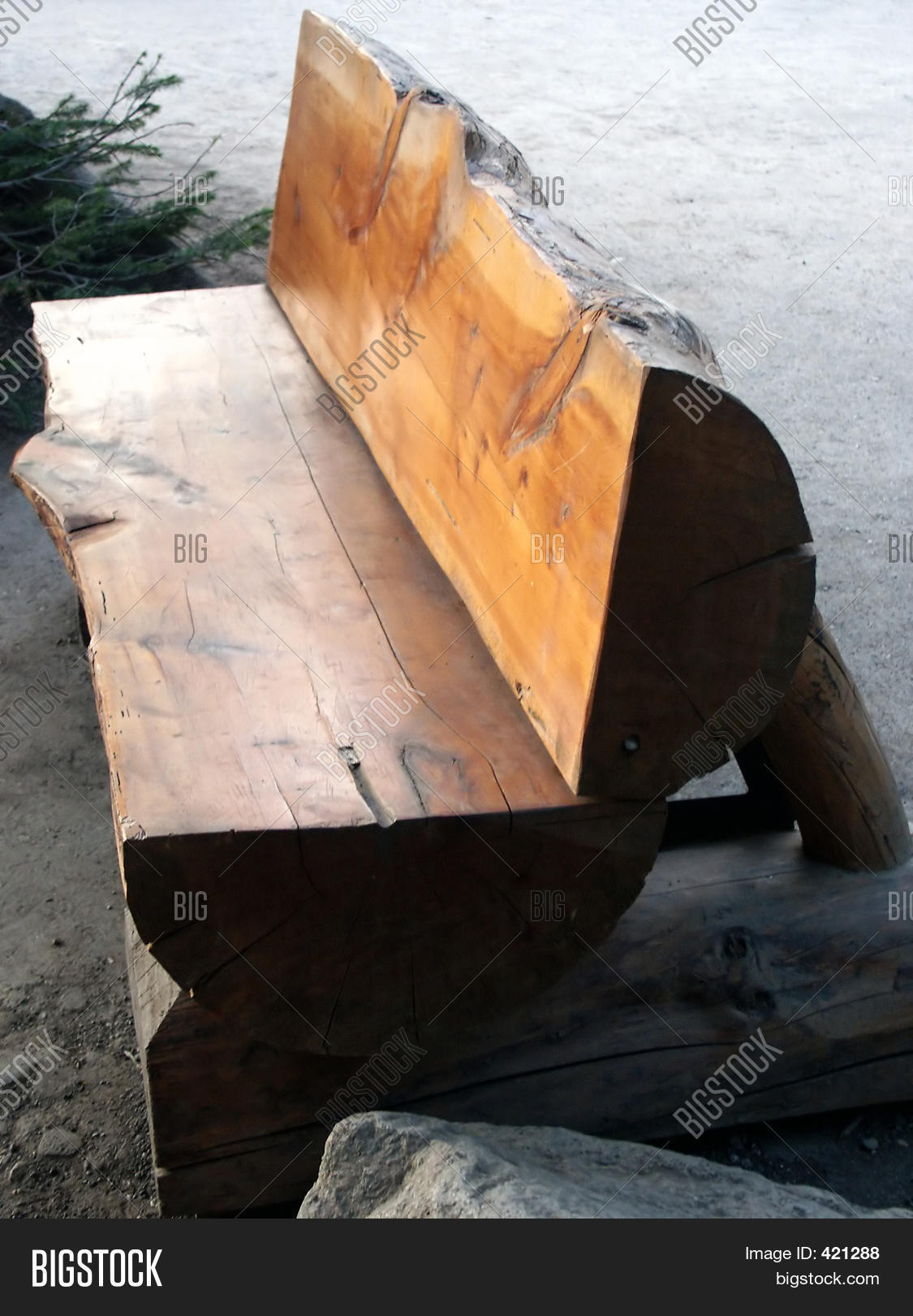 Log Bench Overview Image & Photo (Free Trial) | Bigstock
