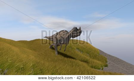 Cerantosaurus im Grünland