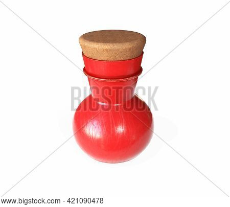 Set Of Bottles With Potion For The Game. 3d Render.