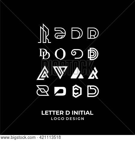 Modern And Clean Logo About The Letter D In Various Shapes.
Eps 10, Vector.