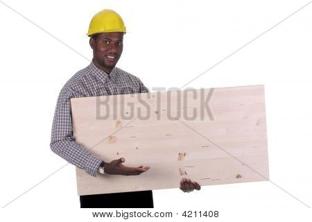 Jonge African American Carpenter