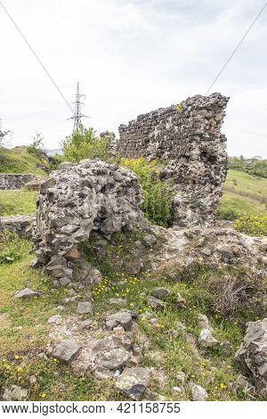 Ruins Of Ancient Vishegrad Fortressr Near Town Of Kardzhali, Bulgaria