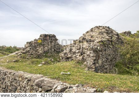 Ruins Of Ancient Vishegrad Fortressr Near Town Of Kardzhali, Bulgaria