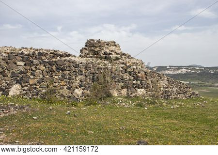 Ruins Of Ancient Vishegrad Fortress On The Southern Coast Of Studen Kladenets Reservoir Near Town Of