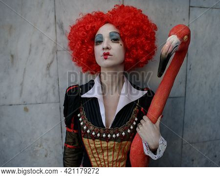 Kiev, Ukraine - June 1, 2019: Comic Con, An Annual Fandom Festival In Ukraine.