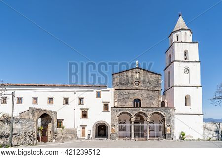 Franciscan Complex Of The Church Of Santa Maria Del Pozzo In Somma Vesuviana, Naples. Located On Are