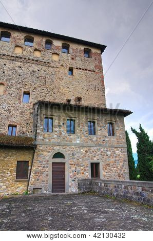 Castillo de Malaspina - Dal Verme. Bobbio. Emilia-Romagna. Italia.