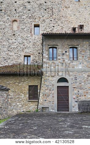 Castillo de Malaspina - Dal Verme. Bobbio. Emilia-Romagna. Italia.