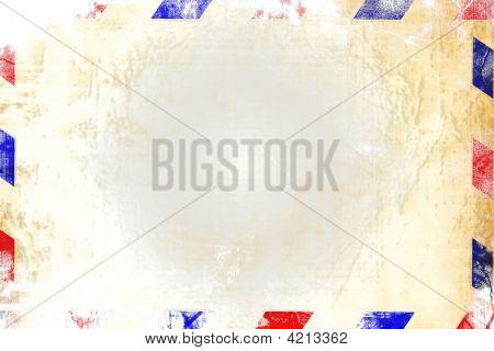 Vintage Air Mail Envelope