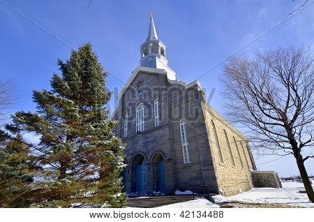 Kościół w Sainte-Angele-de-Merici, Sainte Angele de Monnoir, Quebec, Kanada