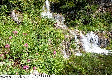 waterfall near  Grasse, Provence, France