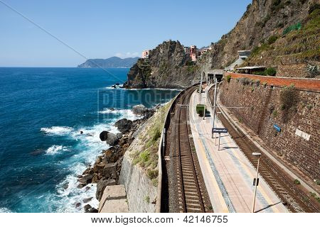 estación de tren de Manarola Cinque Terre