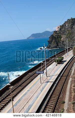 estación de tren de Manarola Cinque Terre
