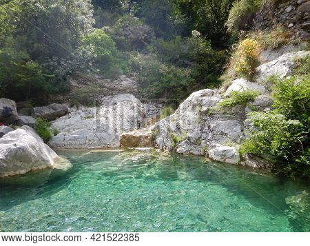 Rio Barbaira Stream, Rocchetta Nervina, Liguria - Italy