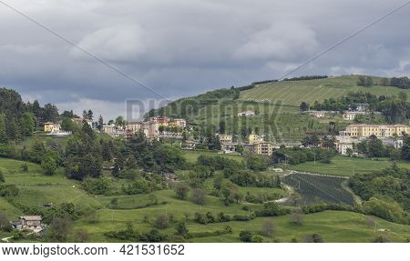 Small Mountain Town In The Province Of Verona