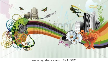 Urban  Illustration