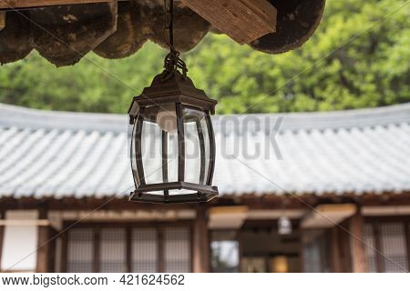 Interior Design Light, In A Korean Traditional House