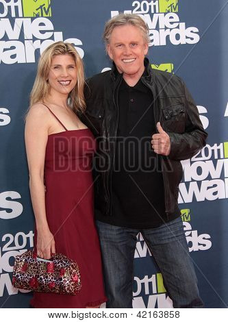 LOS ANGELES - Haziran 05: GARY BUSEY & MTV Film Ödülleri 2011 05 Haziran 2011 Holl gelen tarihi