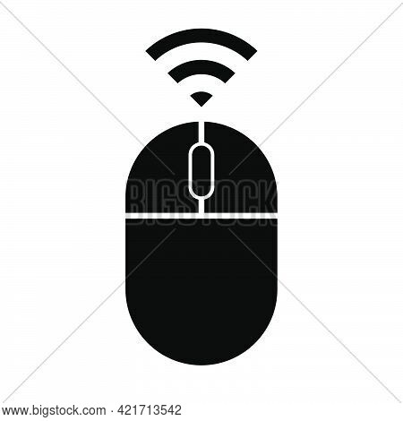 Simple Illustration Of Play Music Stereo System Personal Computer Component Icon. Flat Style