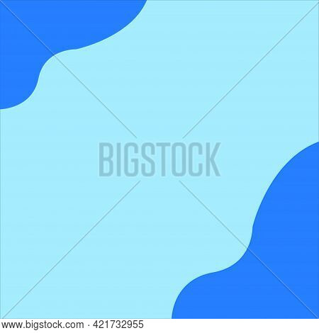 Simple Baground Template Design In Light Blue Color