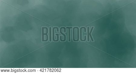 Abstract Green Marble Fluid Painted Background. Alcohol Ink Or Watercolor Art. Editable Vector Textu
