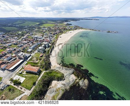 Aerial Panorama Of Village Of Lozenets, Burgas Region, Bulgaria