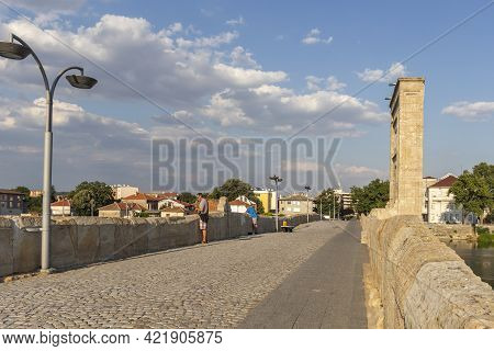 Mustafa Pasha Bridge In Town Of Svilengrad, Bulgaria