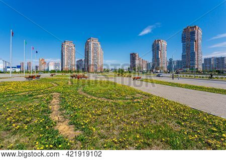A Residential Area Near The Yerofey Arena In Khabarovsk On May 18, 2021.