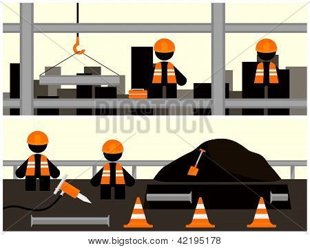 Workmen Banners