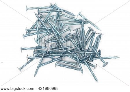 Self-tapping Screws Made Of Steel, Chrome-plated Self-tapping Screws, Screws For Mounting, Self-tapp