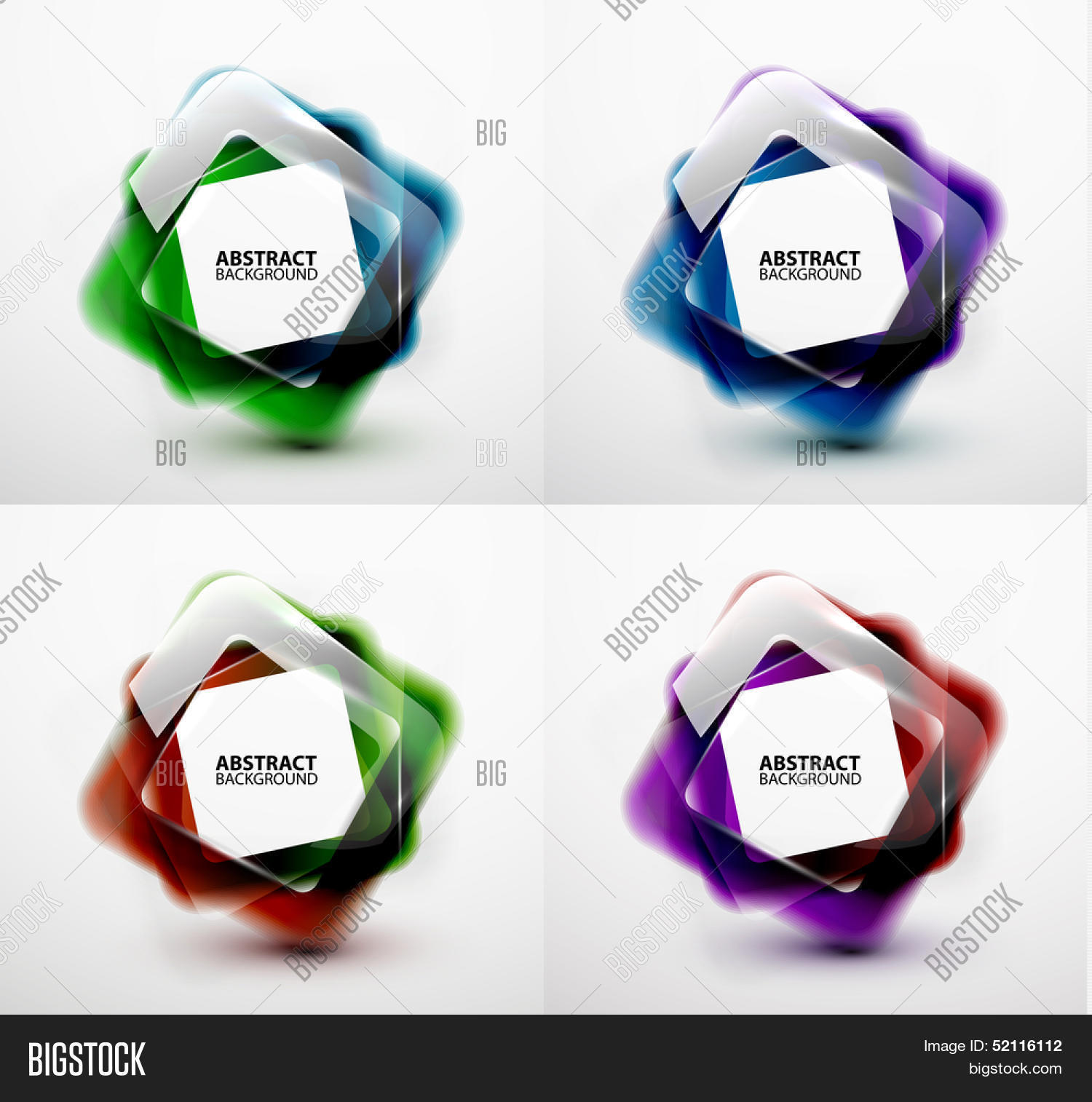 Glossy Blurred Square Vector & Photo (Free Trial) | Bigstock