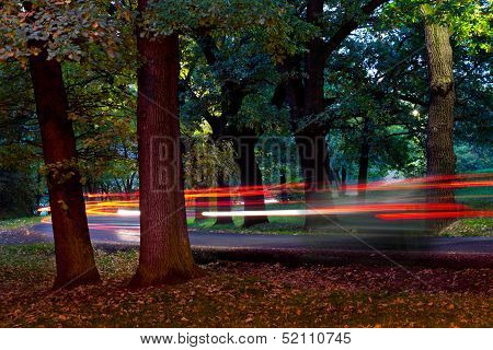 Cars At Night
