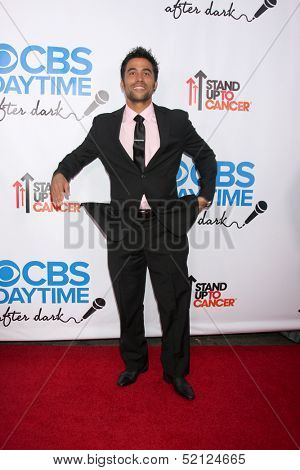 LOS ANGELES - OCT 8:  Ignacio Serricchio at the CBS Daytime After Dark Event at Comedy Store on October 8, 2013 in West Hollywood, CA