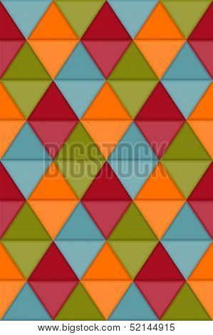 Vector Seamless Hipster Geometric Pattern