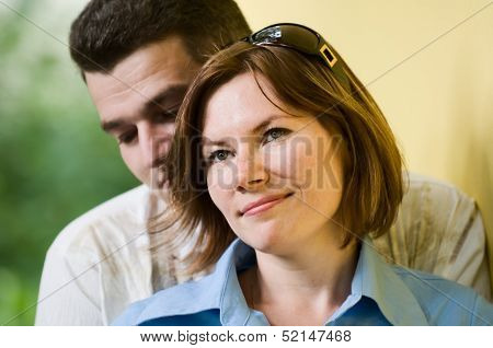 Middle-aged couple