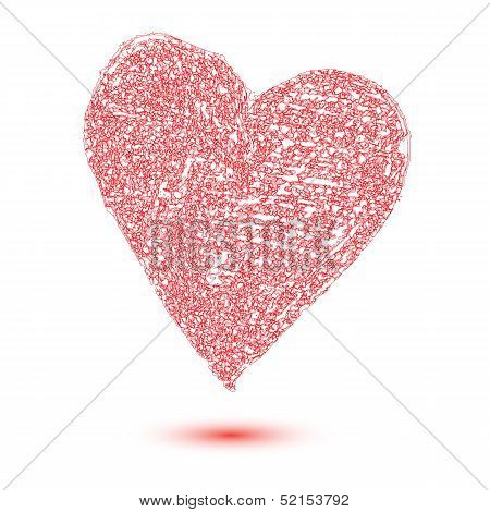heart shape design for love symbols