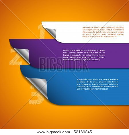 Iinfographic With Scribbled Numbers