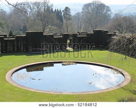 Rural Garden Pond