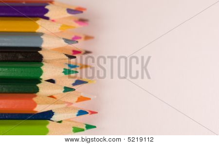 Lápis coloridos