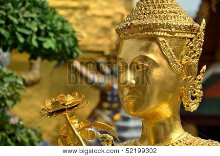 Golden Guard In Bangkok