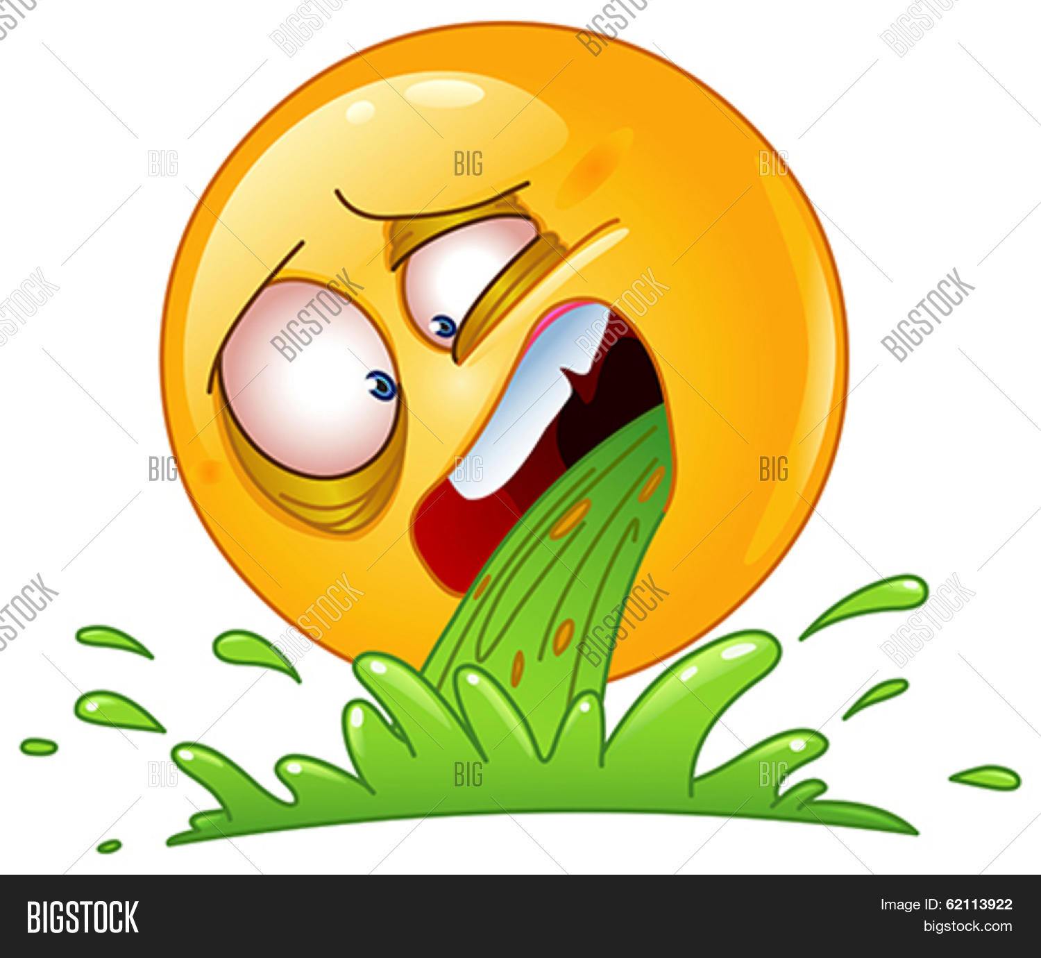Orange Vomiting Vector & Photo (Free Trial) Bigstock
