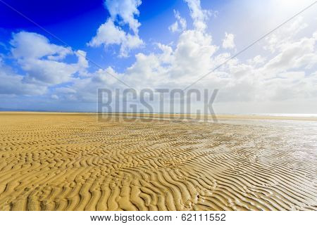 Sotavento Beach in Fuerteventura, Canary Islands, Spain