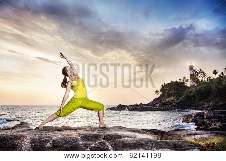 Yoga Near The Ocean