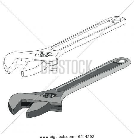 Llave ajustable