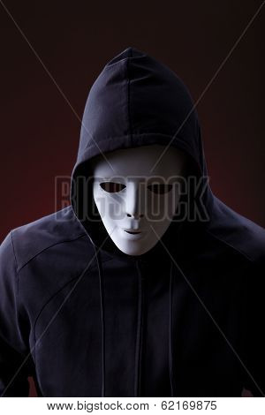Man Wearing Mask