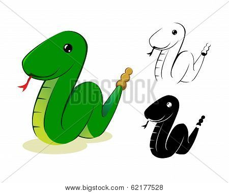 Snake cartoon